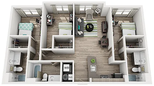 Floor plan C1
