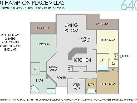 4th image of 41 Ocean Ln APT 6401