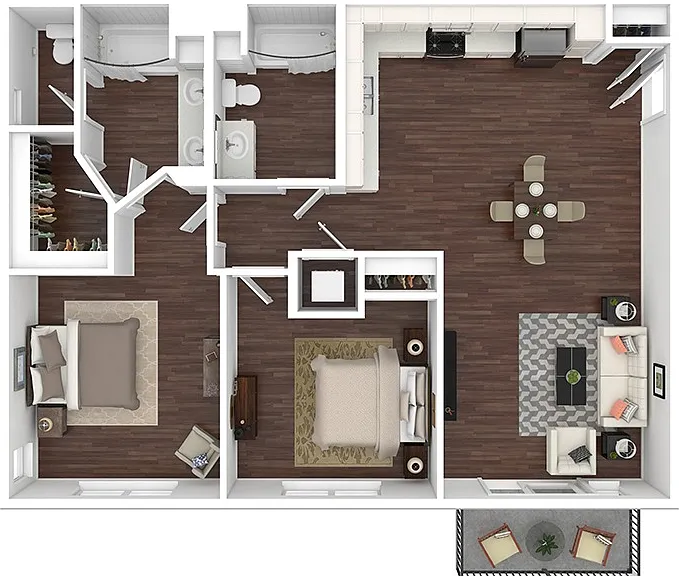 The Retreat Luxury Apartments — Photo 64