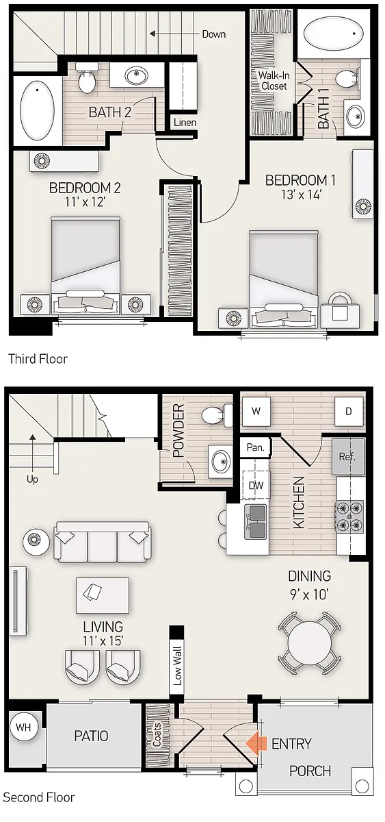 Floor plan Plan H