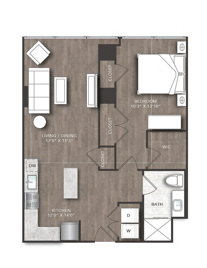 Floor plan K Units