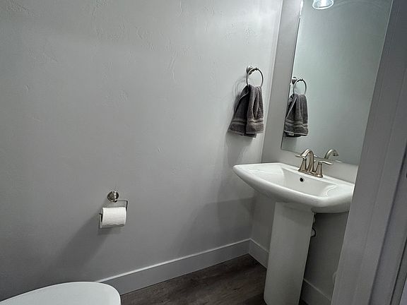 Half bathroom on main floor