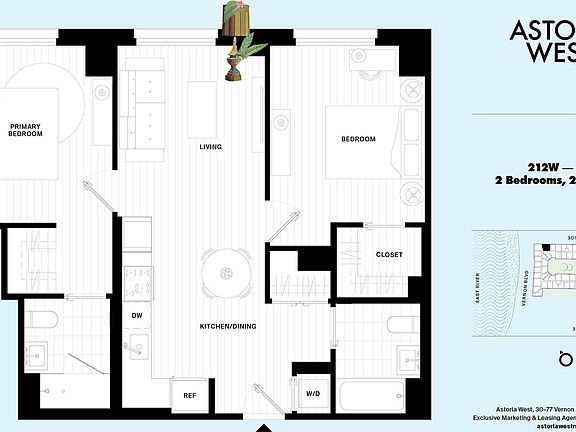 2nd image of 30-77 Vernon Blvd #512W