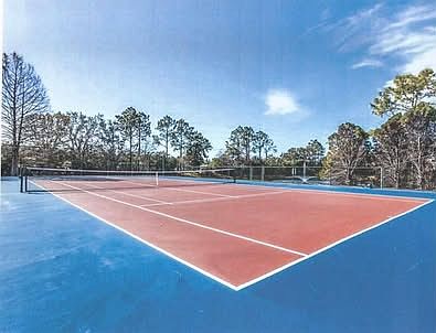 Tennis courts