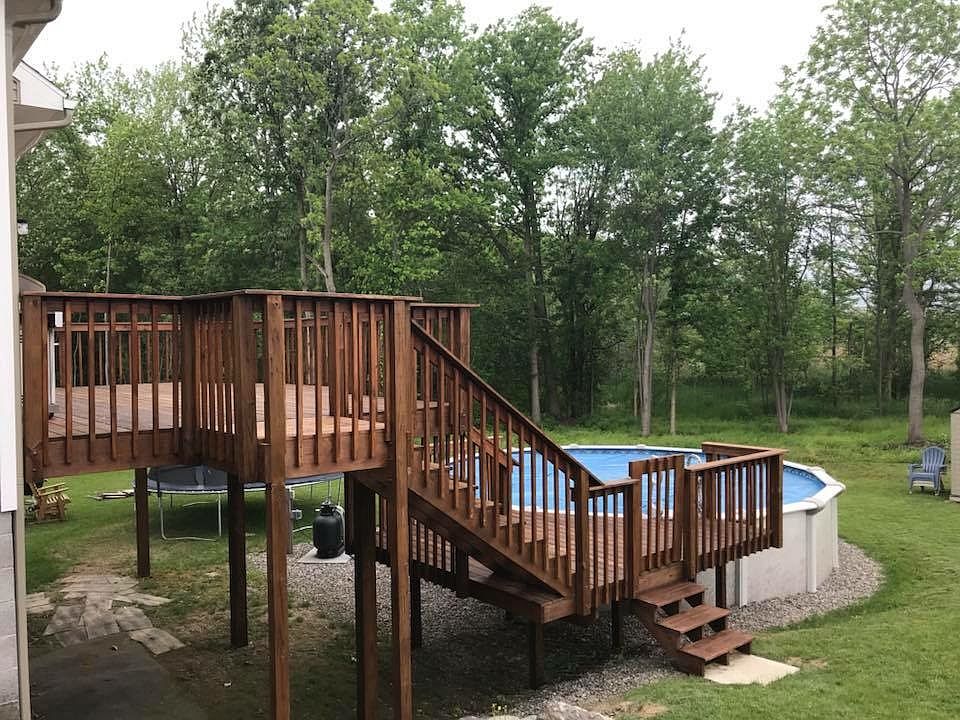 Double decker deck
