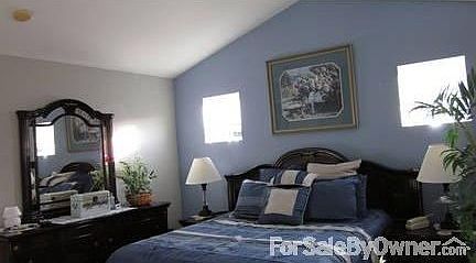 Master BR with walk-in closet