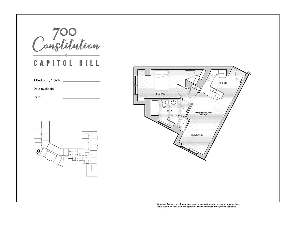 Floor plan 1B 1B T5