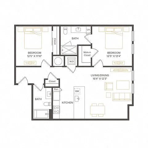 Floor plan B12