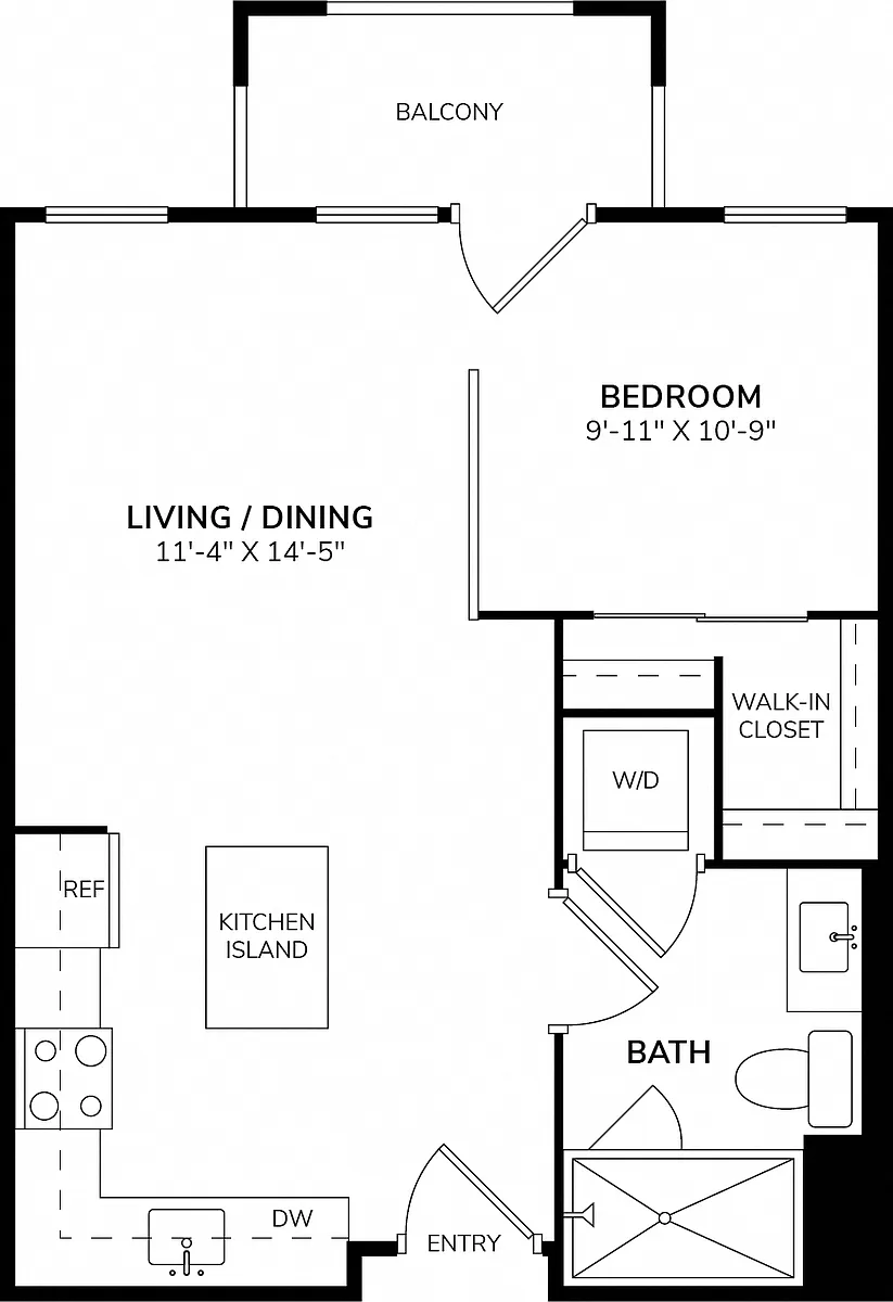 Floor plan S1-W