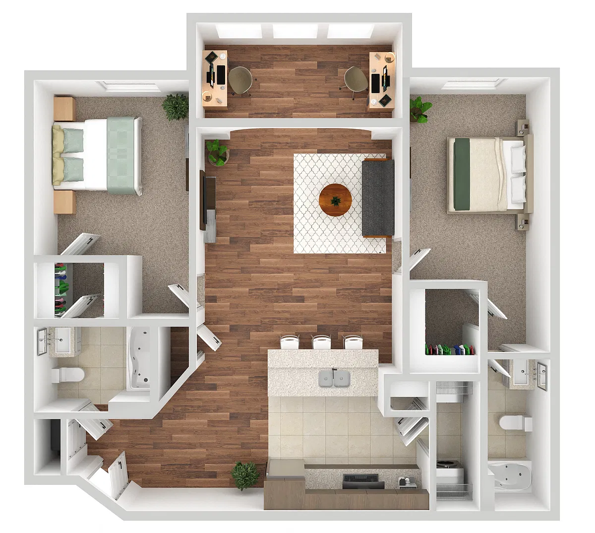 Floor plan B2