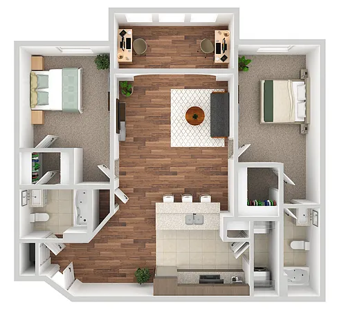 Floor plan B2