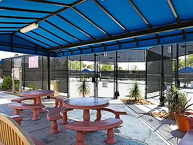 Many community tennis and pickleball courts and fun leagues to join