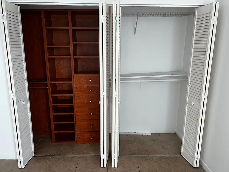 master bedroom closets