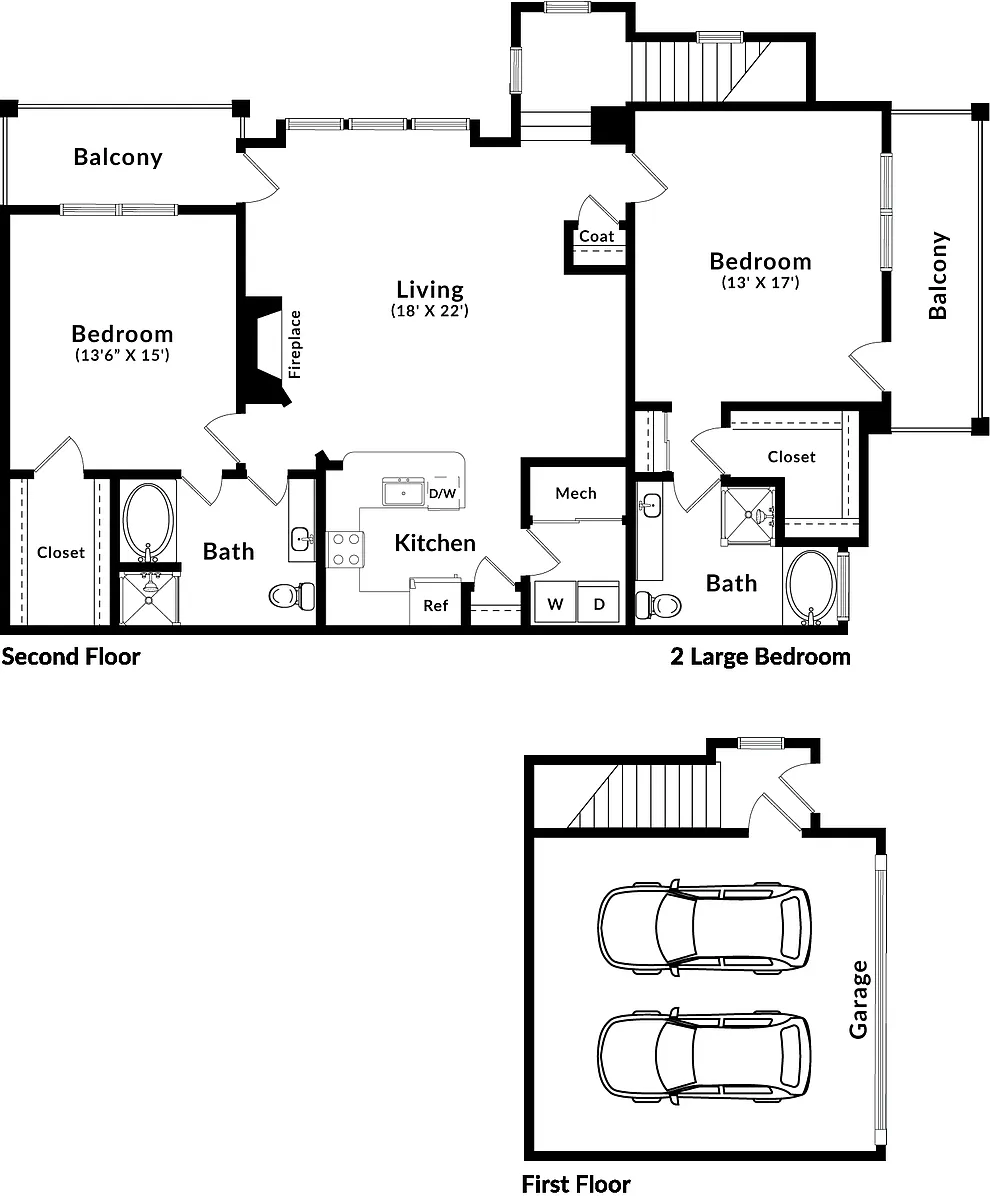 Floor plan The Meadowbrook (B2)