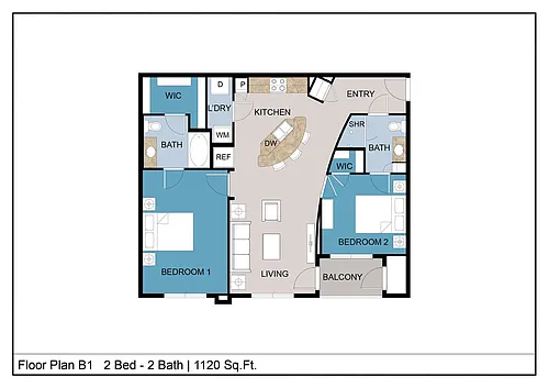 Floor plan B1