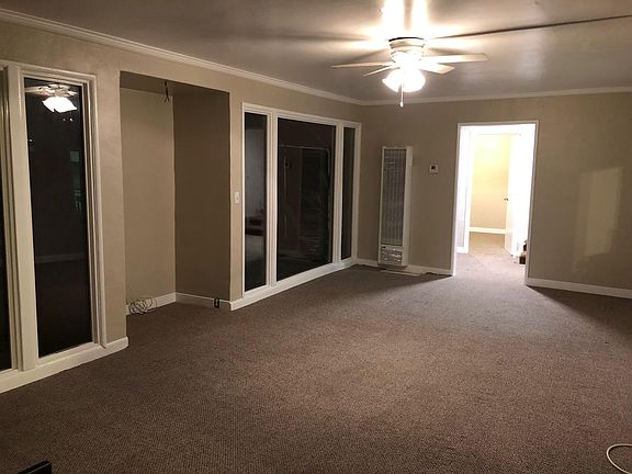 Living Room has large windows