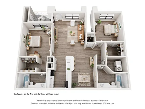 Floor plan B3