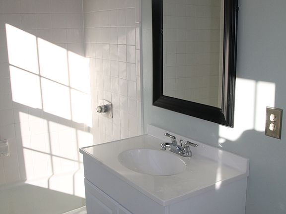 New bathroom fixtures