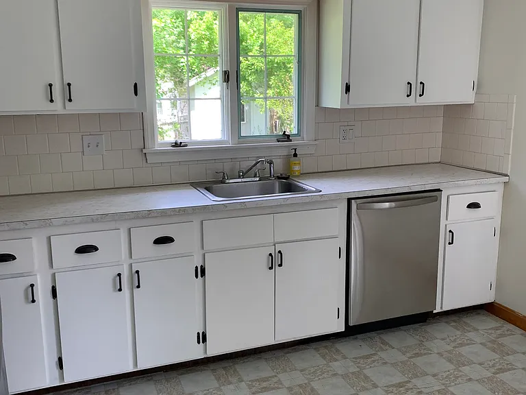 Kitchen with new appliances