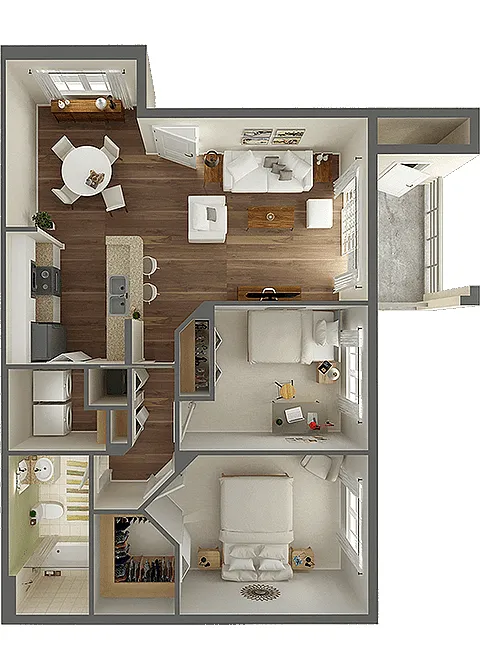 Floor plan Donaldson