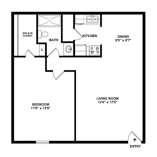 Floor plan The Sheffield