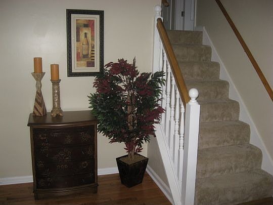 Living Room and Stairs