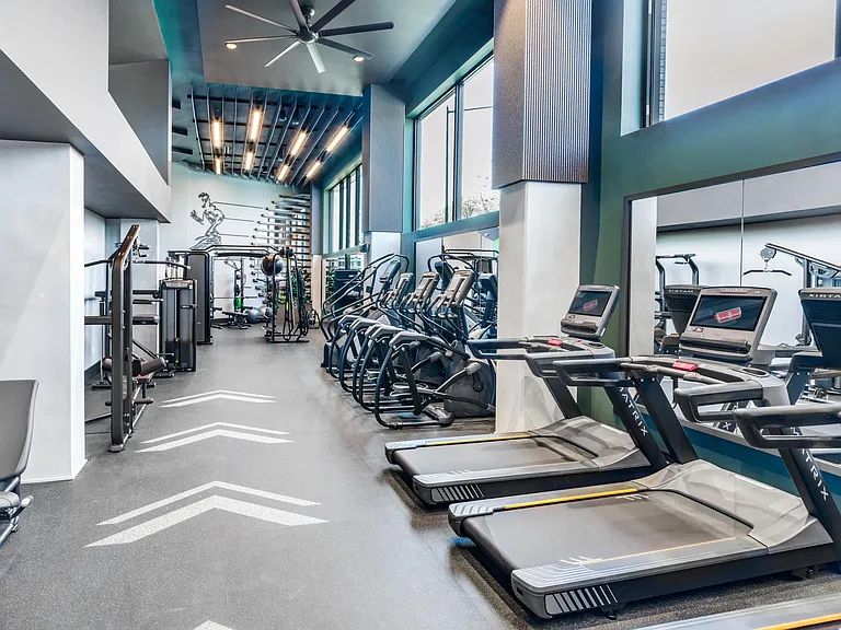 Crush your cardio or strength goals in our fully equipped fitness center_outfitted with the latest machines and flooded with energizing natural light.