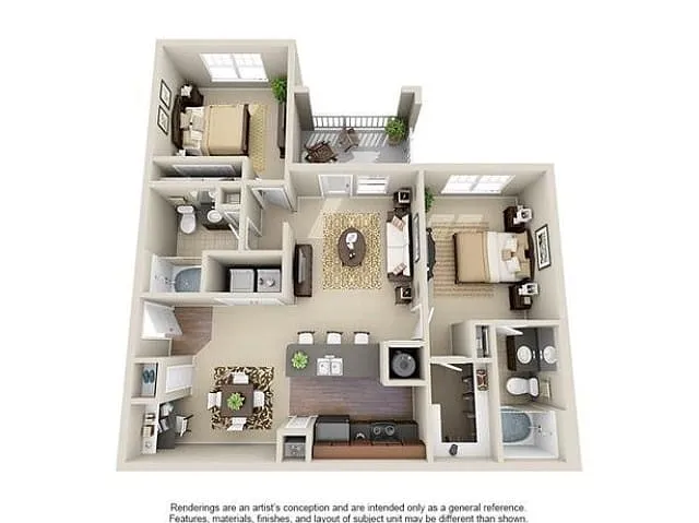 Floor plan Hartwell