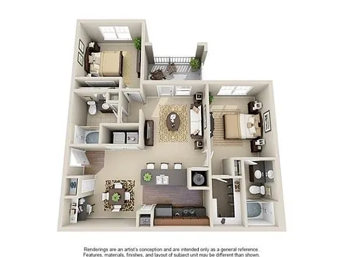 Floor plan Hartwell