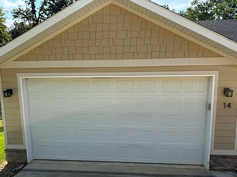 Two-car garage