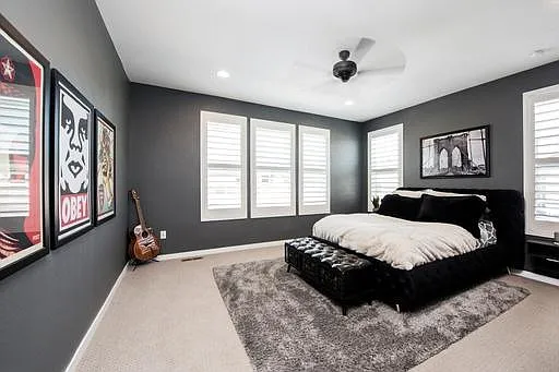 master bedroom (third floor)