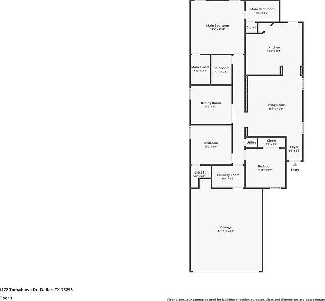 3 bed, 2.0 bath, 1339 sqft, $1,935 — Photo 2