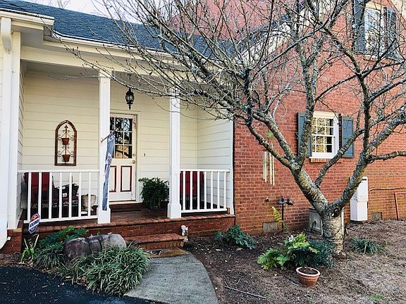 Side porch and entry