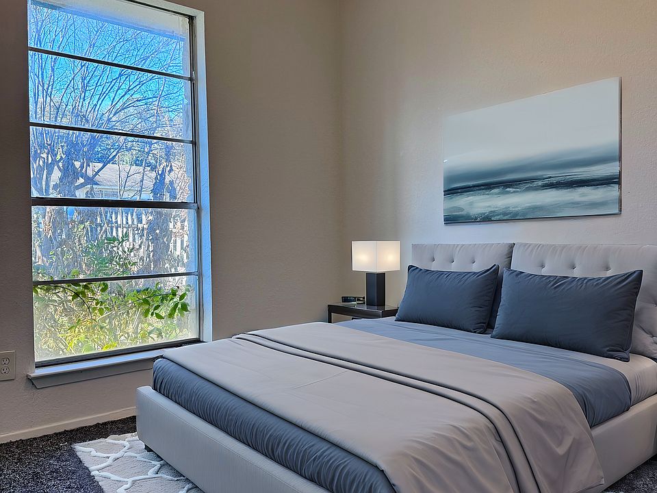 Bedroom #2 offers ample space and a closet