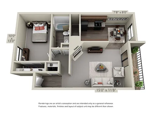 Floor plan Mt. Hood