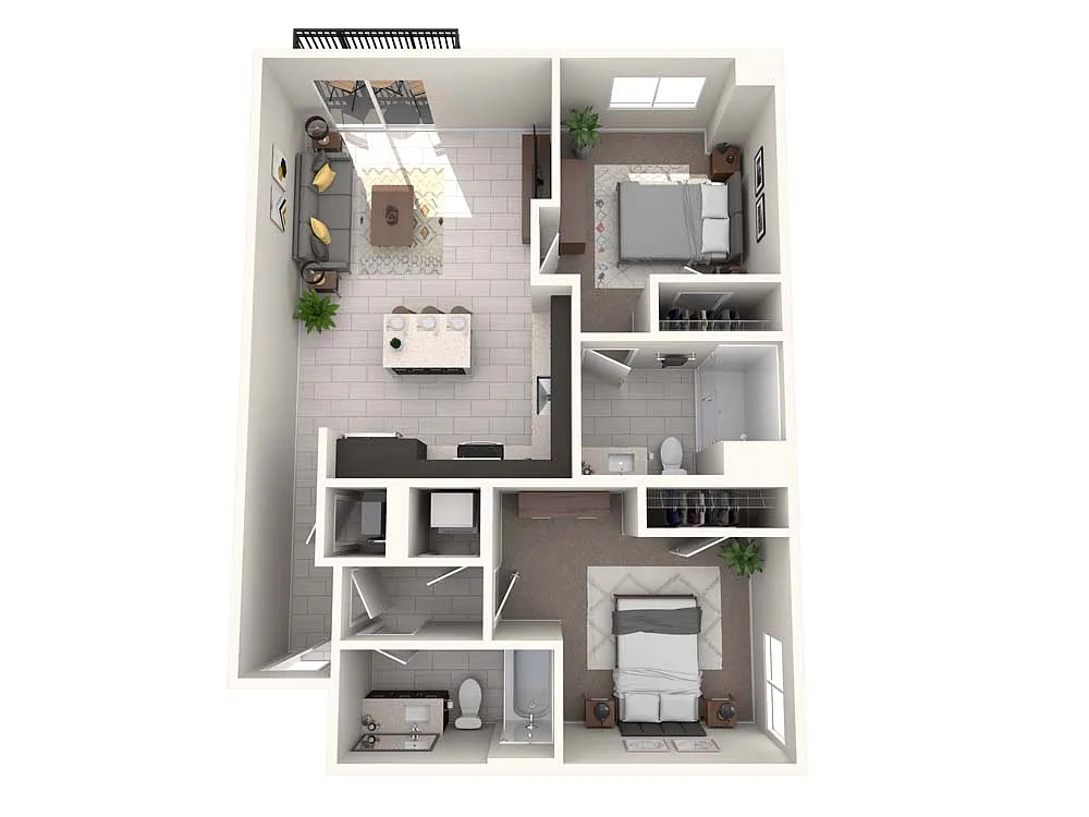 Floor plan Lanceros