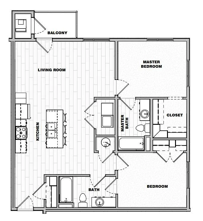 Floor plan Dalton