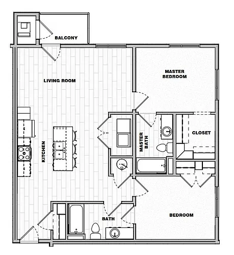 Floor plan Dalton