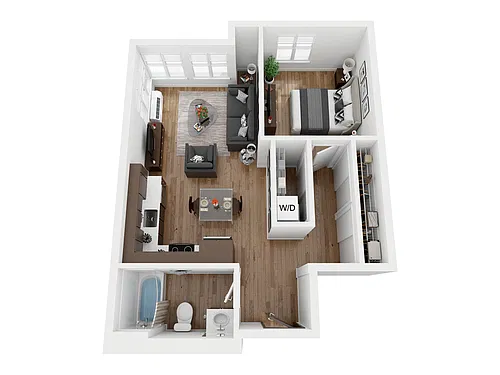 Floor plan Marquam