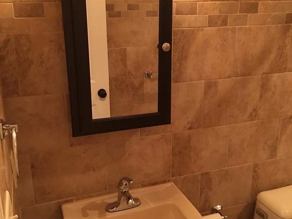 Bathroom sink with vanity with storage coming soon!! upgrade!