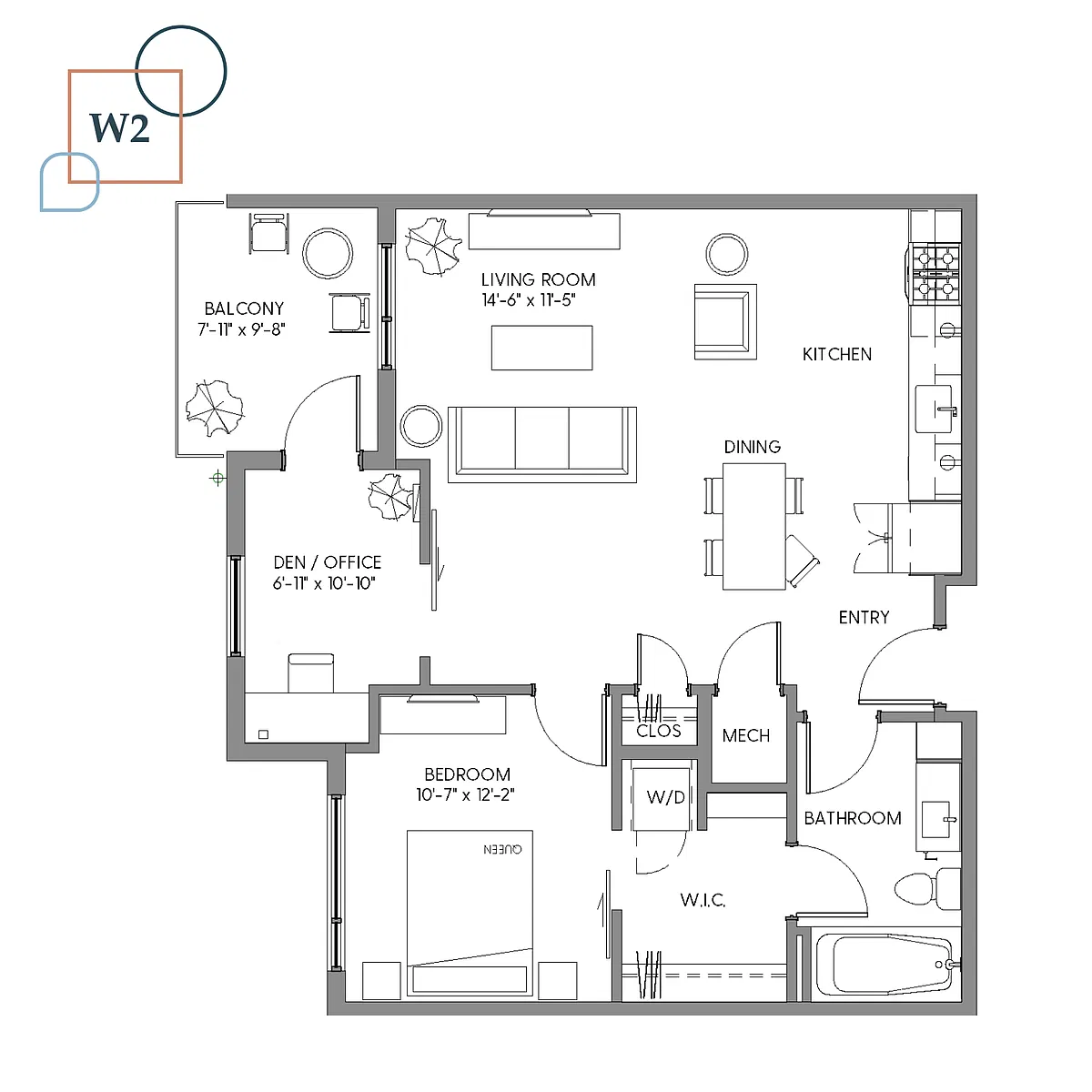 Floor plan W2