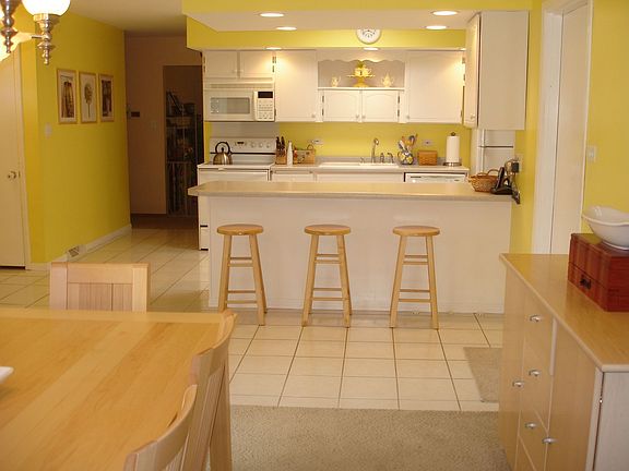 Kitchen from dining area