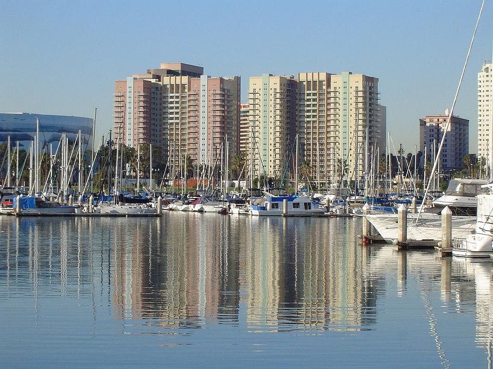 Building and marina
