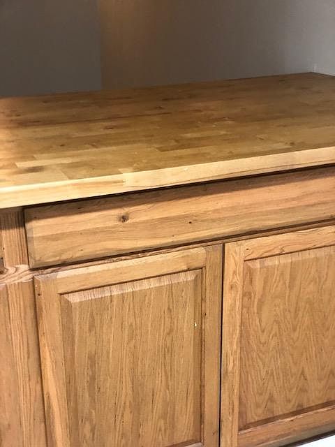 counter top in kitchen