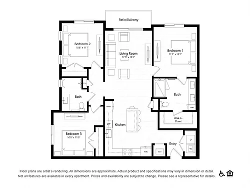 Floor plan C1