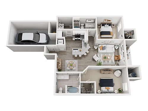 Floor plan B5 2X2