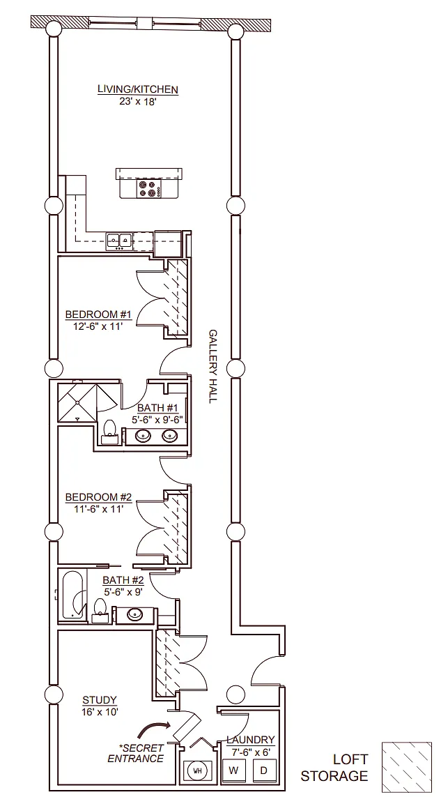 Floor plan Lenox
