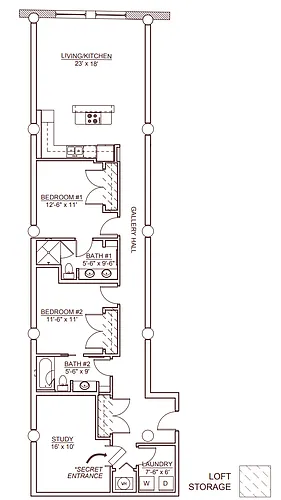 Floor plan Lenox