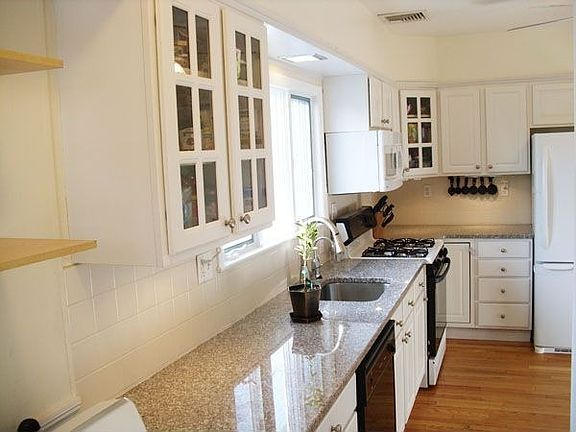 Kitchen with granite countertop