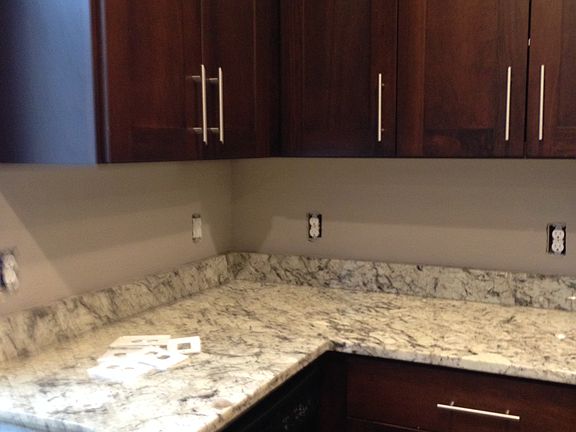 White ice granite
